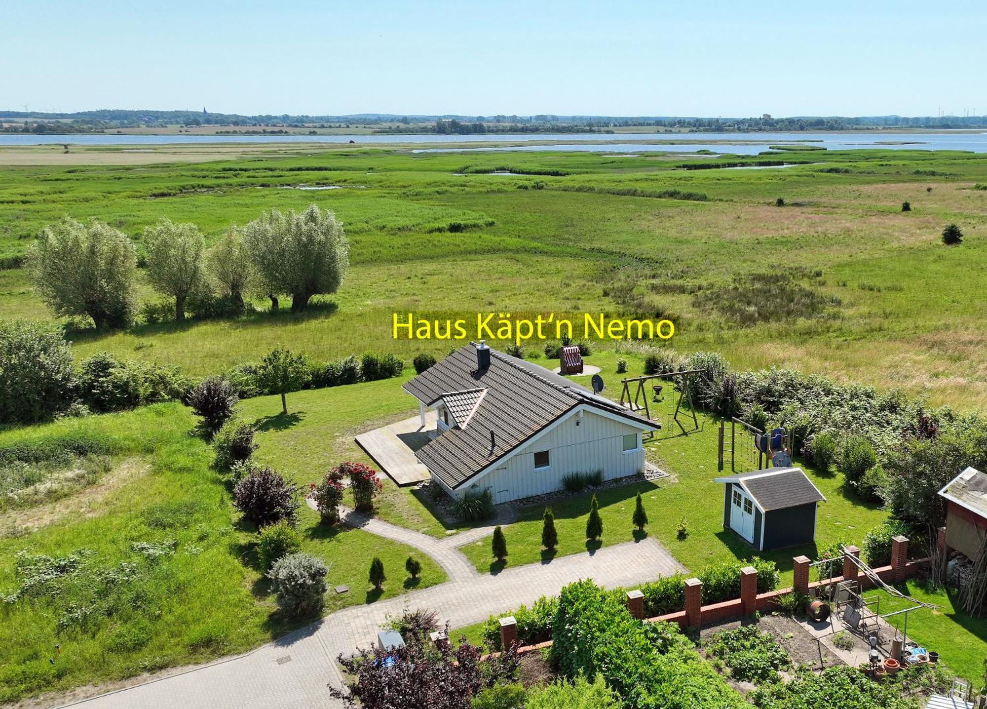 Daenische Ferienhaeuser Am Salzhaff Haus Kaept'N Nemo อินเซิลเพิล ภายนอก รูปภาพ
